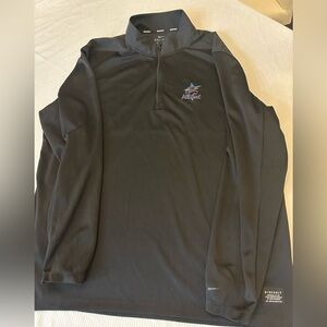 Nike Golf Dri-Fit Miami Marlins Zip Long Sleeve
